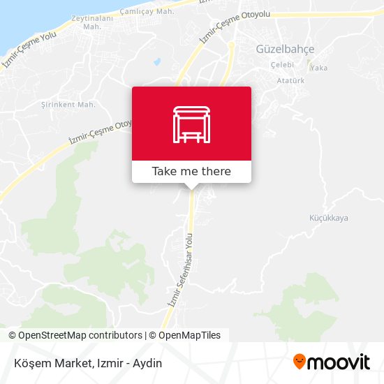 Köşem Market map