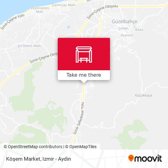 Köşem Market map