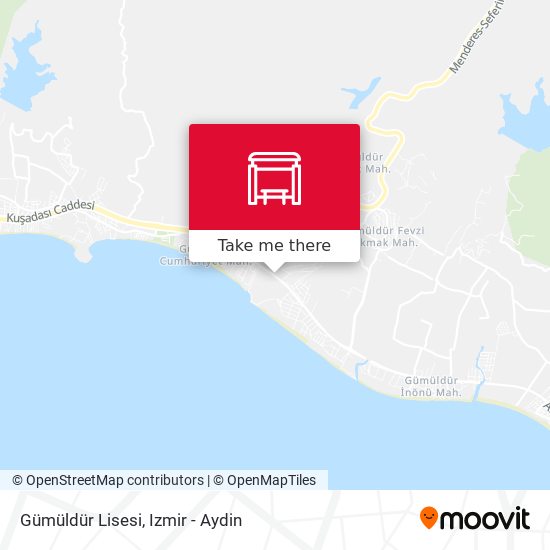 Gümüldür Lisesi map