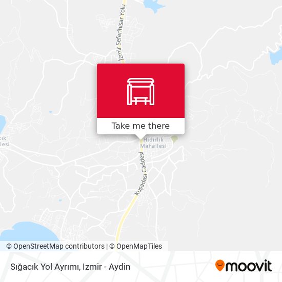 Sığacık Yol Ayrımı map