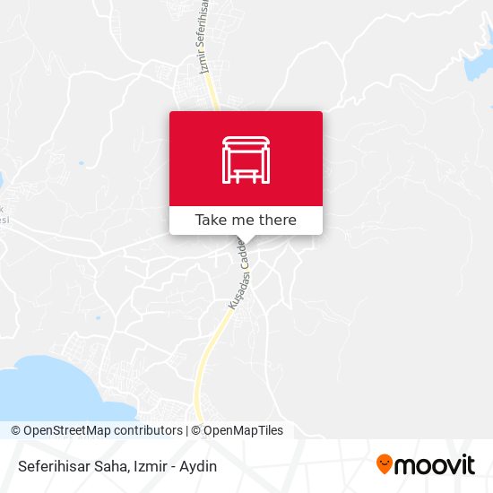 Seferihisar Saha map