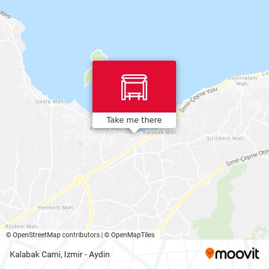 Kalabak Cami map