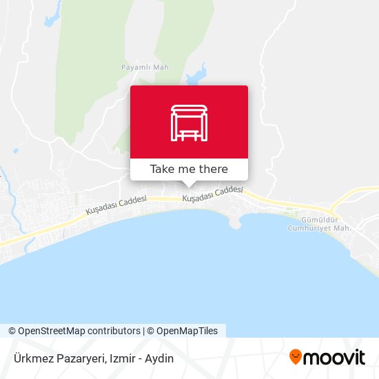 Ürkmez Pazaryeri map