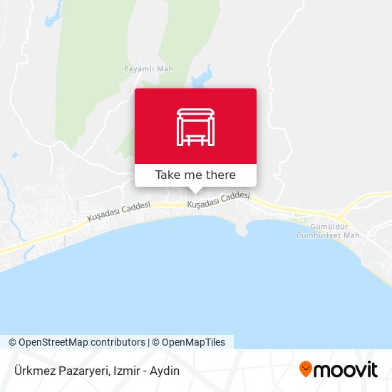 Ürkmez Pazaryeri map