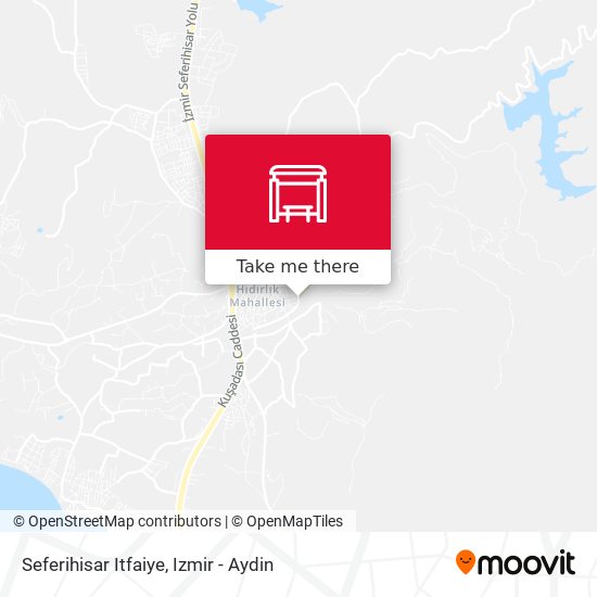 Seferihisar Itfaiye map