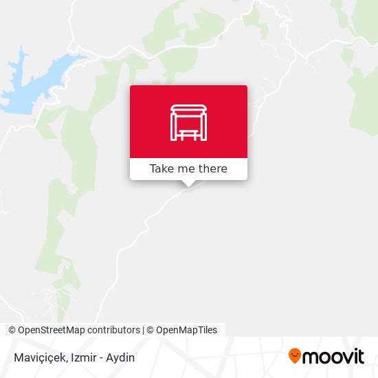 Maviçiçek map