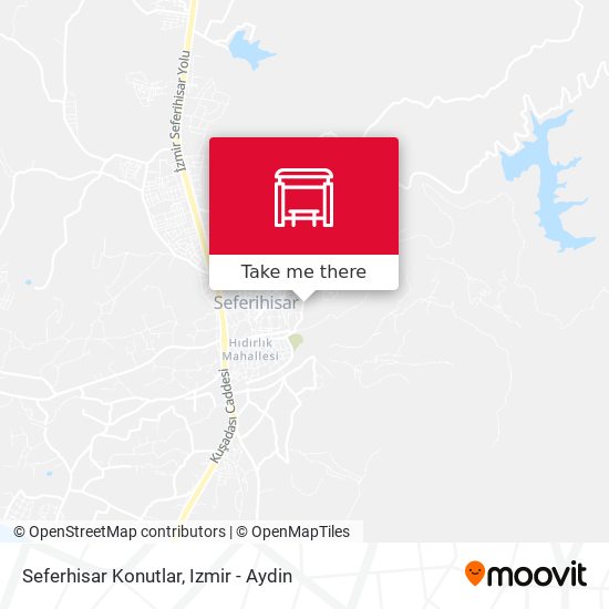 Seferhisar Konutlar map