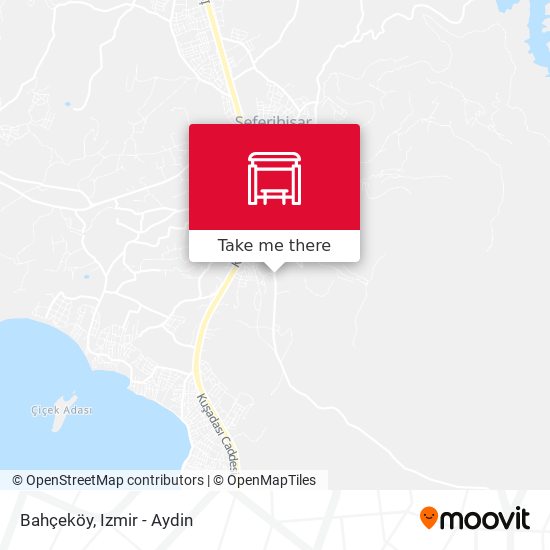 Bahçeköy map