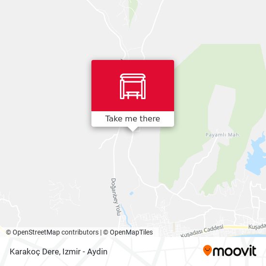 Karakoç Dere map