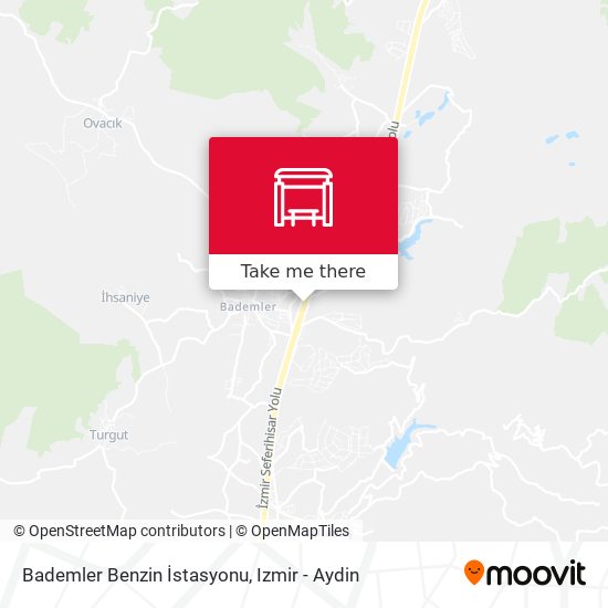 Bademler Benzin İstasyonu map
