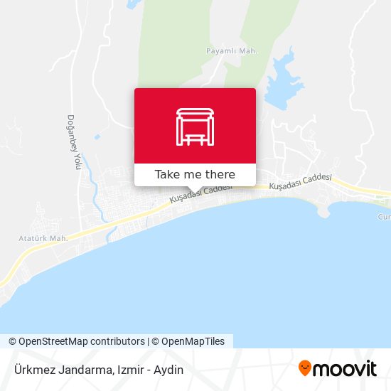 Ürkmez Jandarma map