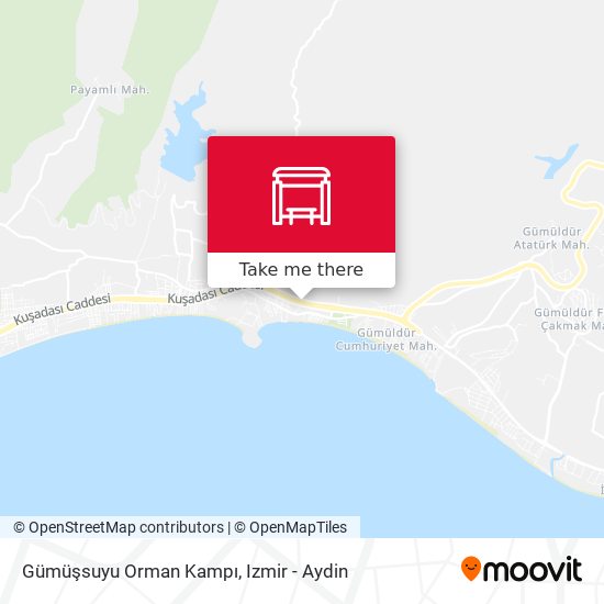 Gümüşsuyu Orman Kampı map