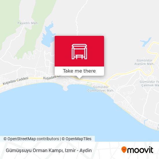 Gümüşsuyu Orman Kampı map