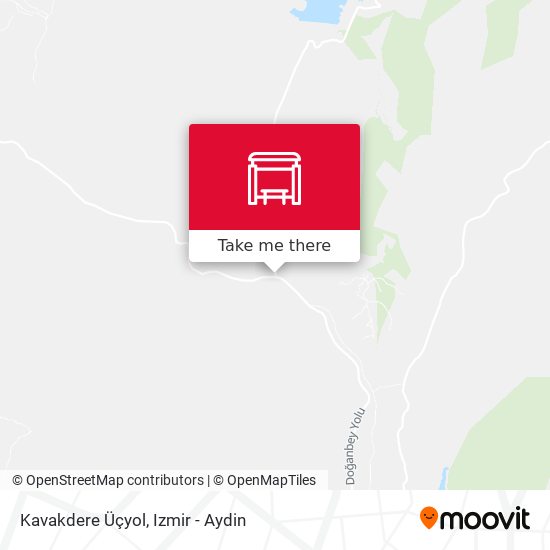 Kavakdere Üçyol map