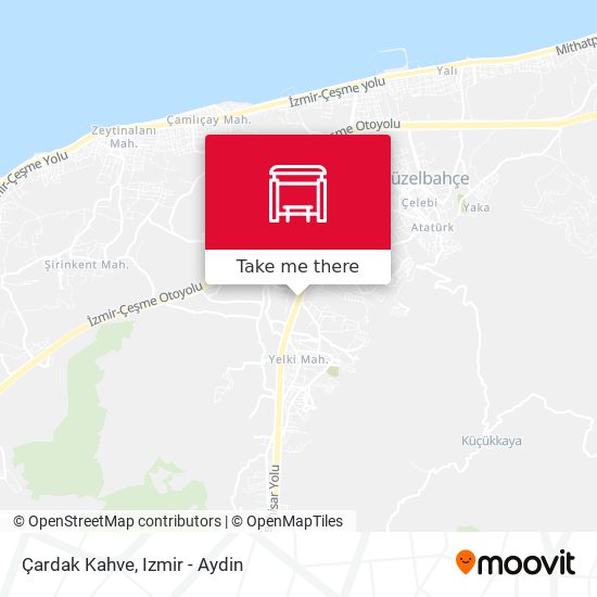 Çardak Kahve map