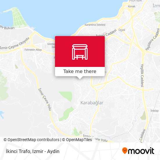 İkinci Trafo map