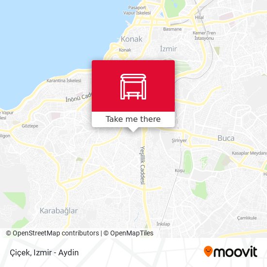 Çiçek map