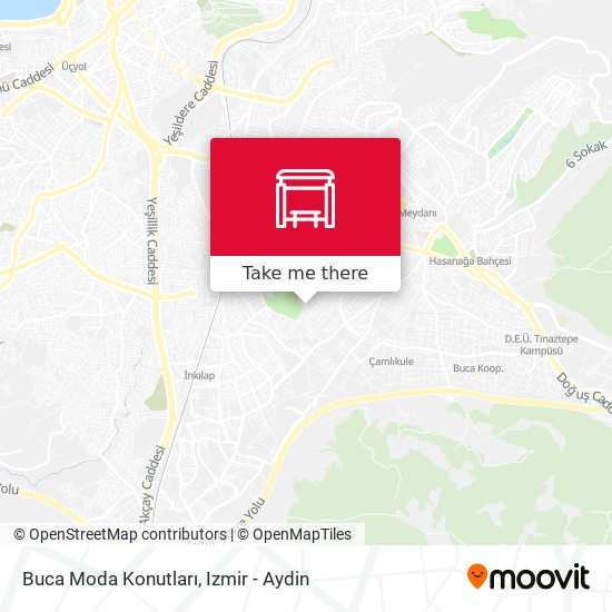 Buca Moda Konutları map