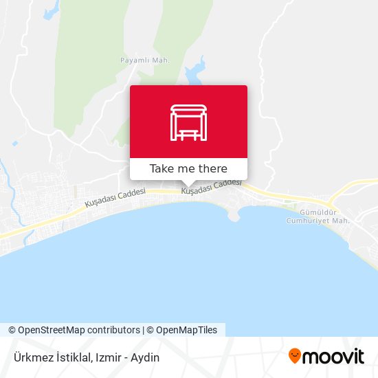 Ürkmez İstiklal map