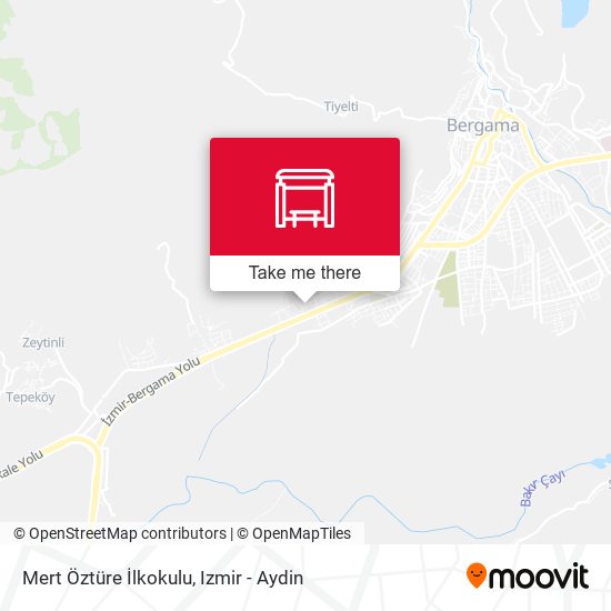 Mert Öztüre İlkokulu map