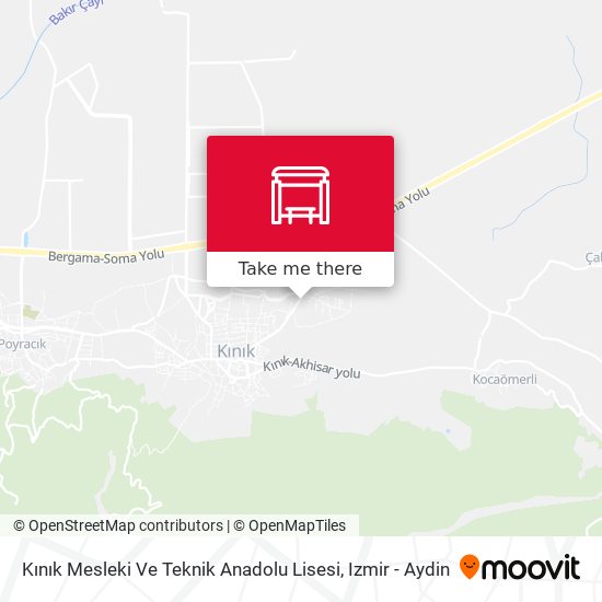 Kınık Mesleki Ve Teknik Anadolu Lisesi map