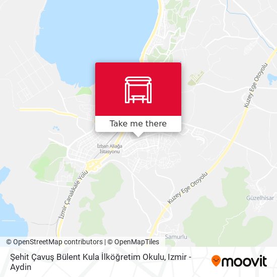 Şehit Çavuş Bülent Kula İlköğretim Okulu map