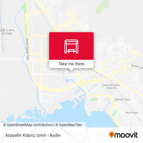 Ataşehir Köprü map