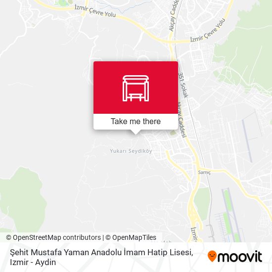 Şehit Mustafa Yaman Anadolu İmam Hatip Lisesi map