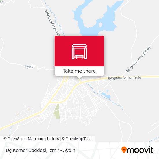 Üç Kemer Caddesi map