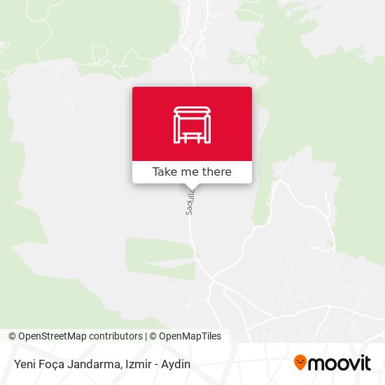 Yeni Foça Jandarma map
