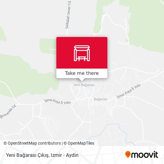Yeni Bağarası Çıkış map