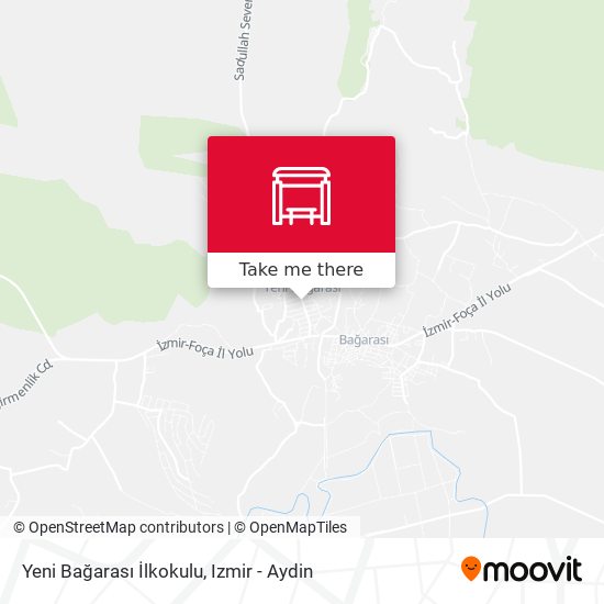Yeni Bağarası İlkokulu map