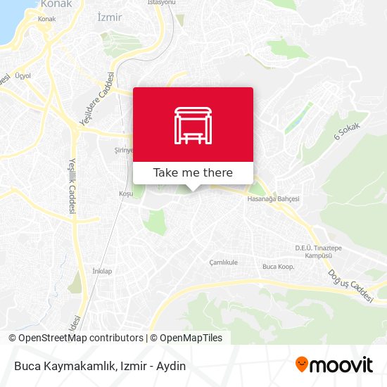 Buca Kaymakamlık map