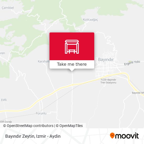Bayındır Zeytin map