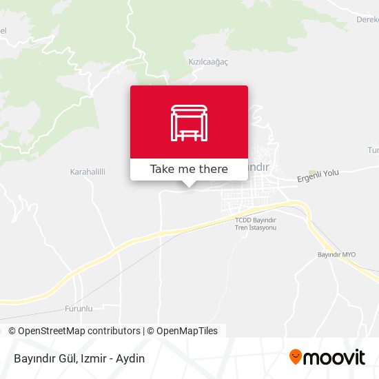 Bayındır Gül map