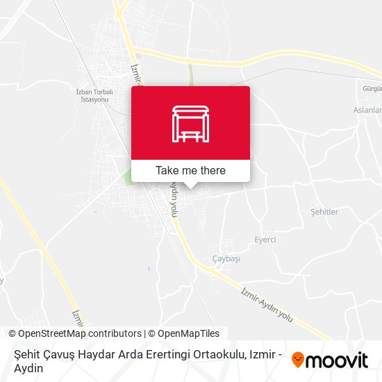 Şehit Çavuş Haydar Arda Erertingi Ortaokulu map