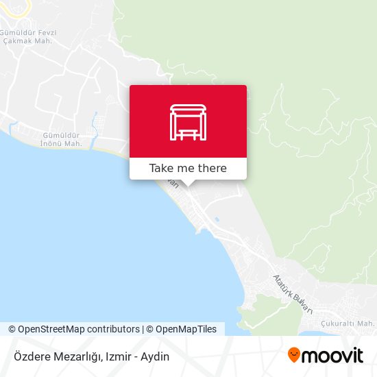 Özdere Mezarlığı map