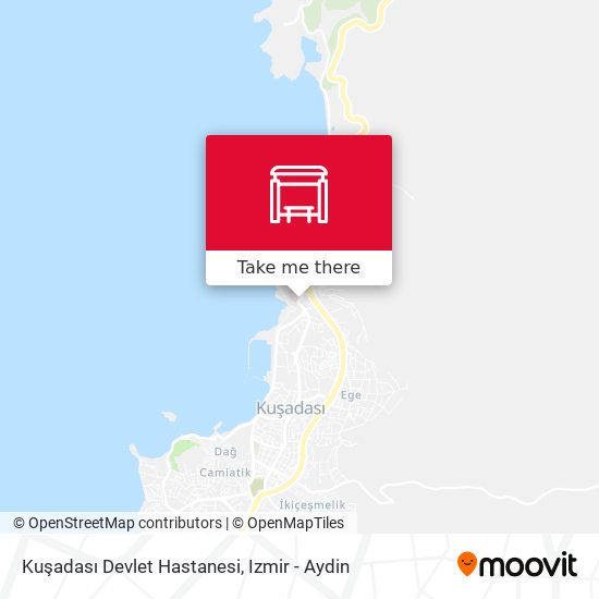 Kuşadası Devlet Hastanesi map