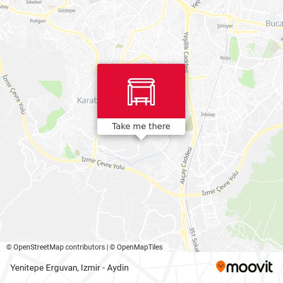 Yenitepe Erguvan map