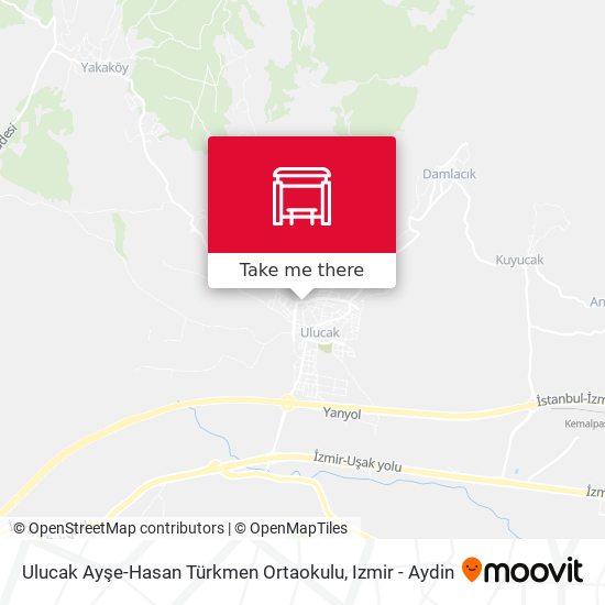 Ulucak Ayşe-Hasan Türkmen Ortaokulu map