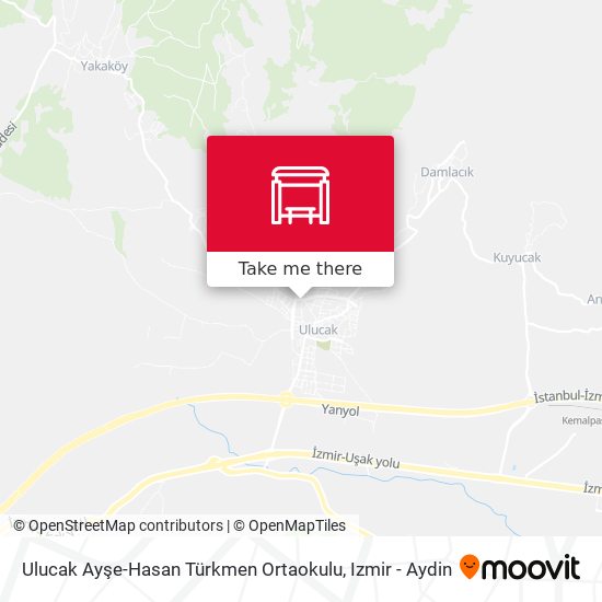 Ulucak Ayşe-Hasan Türkmen Ortaokulu map