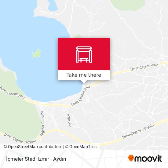 İçmeler Stad map