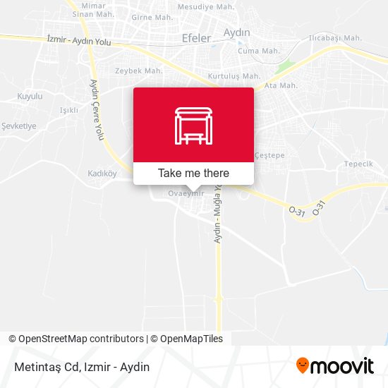 Metintaş Cd map
