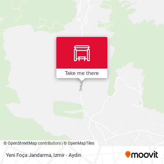 Yeni Foça Jandarma map