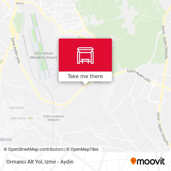 Ormancı Alt Yol map