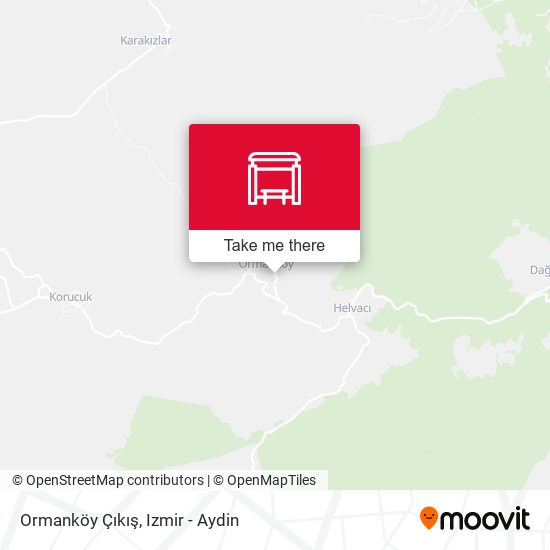 Ormanköy Çıkış map