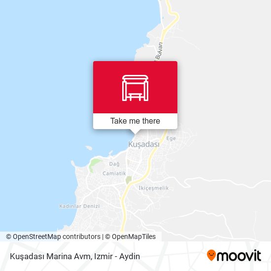 Kuşadası Marina Avm map