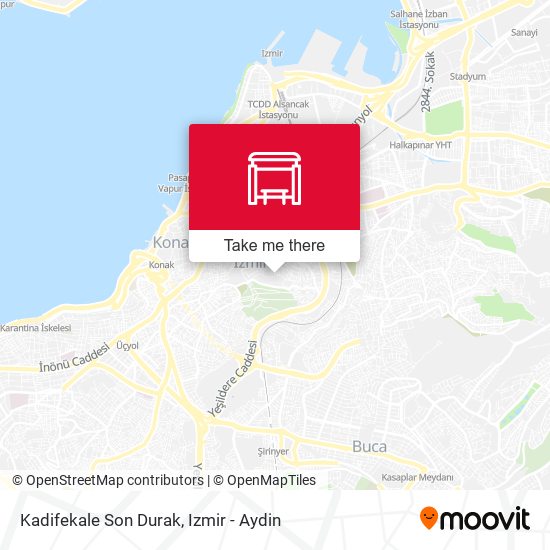 Kadifekale Son Durak map