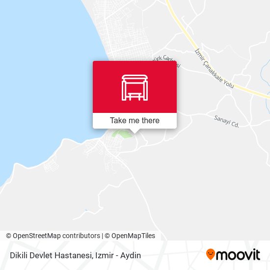 Dikili Devlet Hastanesi map