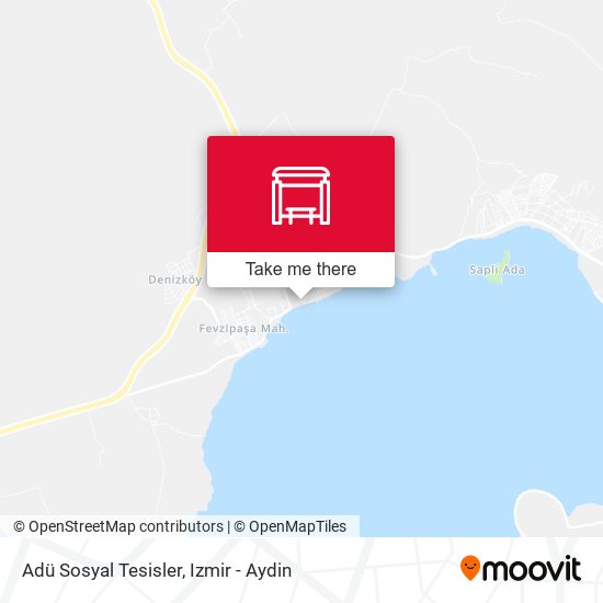 Adü Sosyal Tesisler map